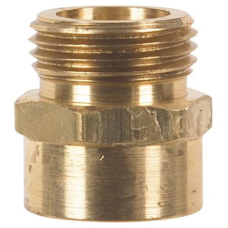 Homeplus+ ATC Brass 3/4 in. D X 3/4 in. D Hose Adapter 1 pk 6JC126301511017